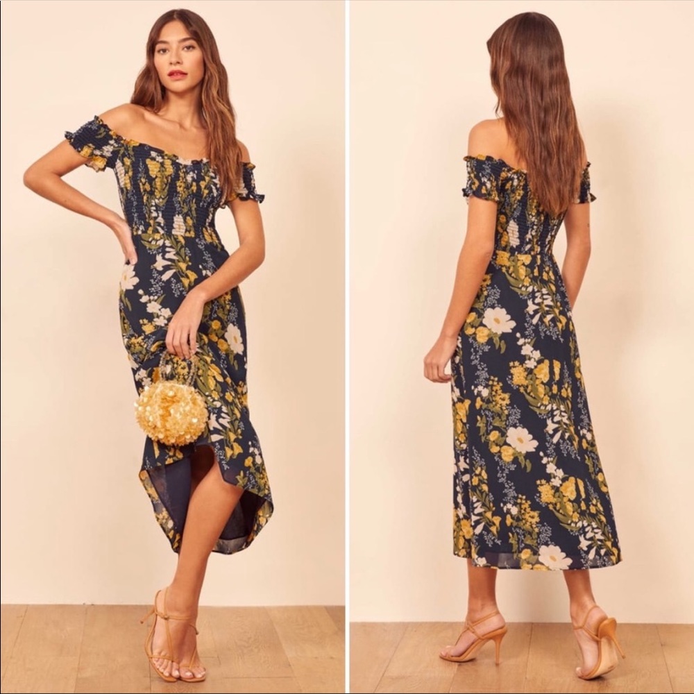 Reformation Murphy Dress in Graciella size 4